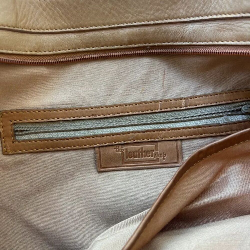 Vintage Leather Bag Brown - Picture 6 of 11